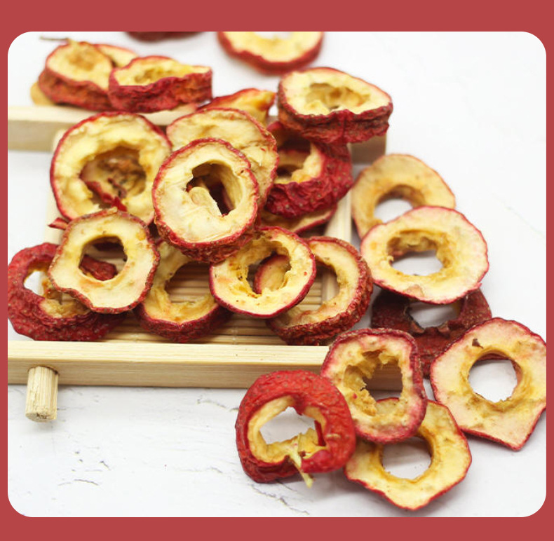 Dried Hawthorn Rings Shan Zha Seedless Hawthorn Slices for Tea and Infusions 500g Bag specifications