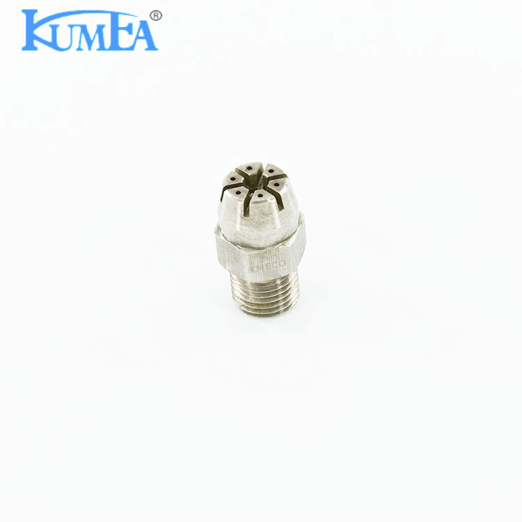 不锈钢304圆头直线喷嘴水柱状高压清洗水针喷水外螺纹 喷头喷淋嘴