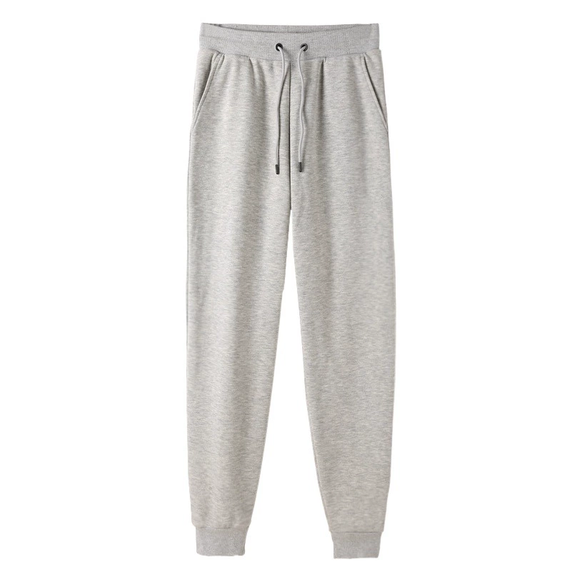 Спортивные штаны, мужские свободные универсальные модные повседневные мужские брюки, весенне-осенние спортивные штаны, студенческие штаны с завязкой на щиколотке, брюки из чистого хлопка