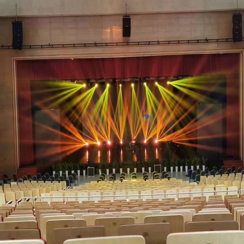 专业舞台音响供应 舞台演出射灯全频音箱 展览厅活动舞台音响厂家