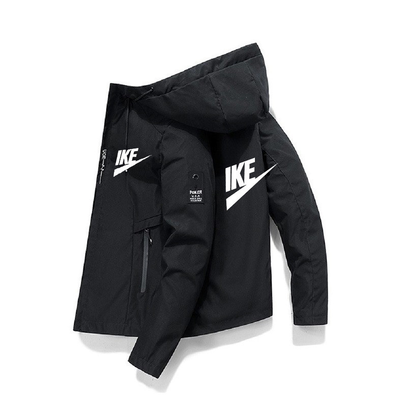 2024 New Spring and Autumn Brand Men's Windproof Zipper Jacket Casual High Quality Hooded Baseball Jacket Outdoor Sports