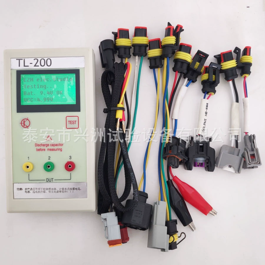 TL-200 Блок измерения электромагнитного клапана форсунки Common Rail индуктивность Сопротивления Катушки пьезоэлектрический тестер детектор LC