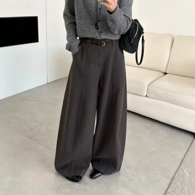 8833 (thickened) high-waisted, slimming, semi-elastic waist casual pants YY 8833 (thickened) high-waisted, slimming, semi-elastic waist casual pants YY