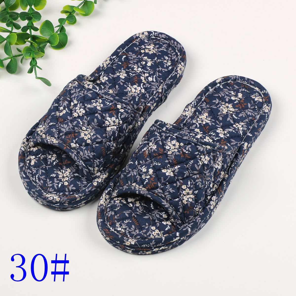 삼겹 꽃무늬 원단 남성용 30수