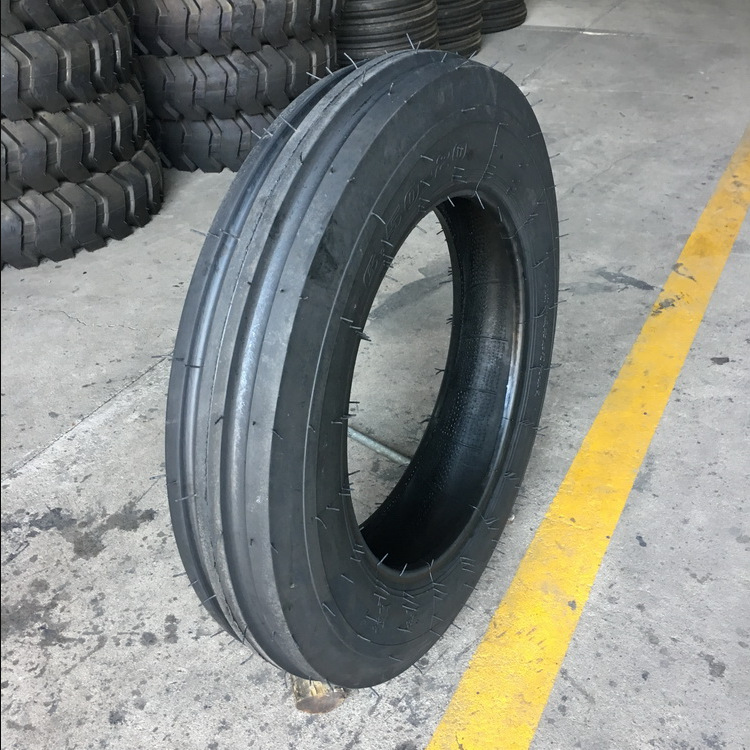 厂家批650/6.50-20农用拖拉机导向轮胎750/7.50-20双沟花纹全新