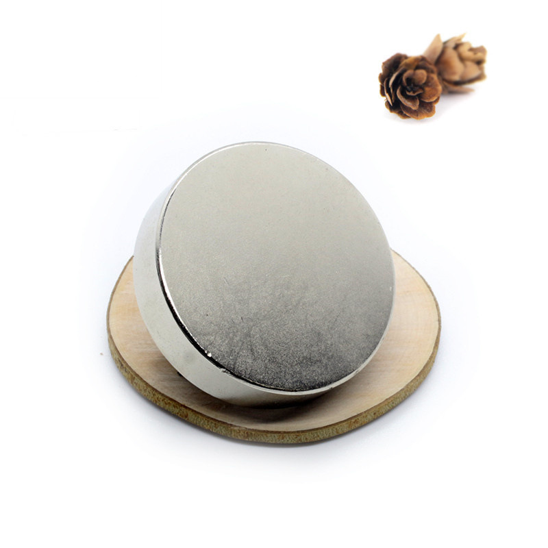 D35x10mm钕铁硼磁铁镀镍吸铁石35*10圆柱形强磁稀土永磁厂家直销