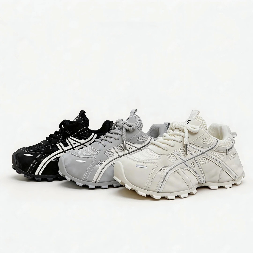 Zapatos de papá para mujeres 2026 nueva moda ultra versátil transpirable ligero antideslizante y resistente al desgaste aumentando la altura interior de los zapatos deportivos casuales de mujer