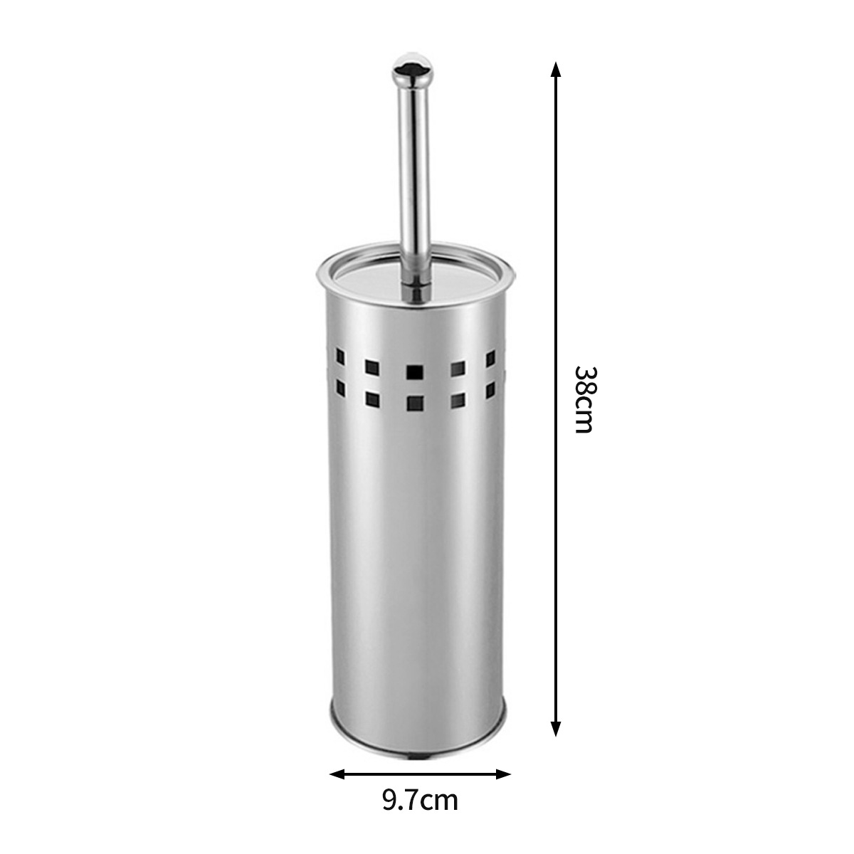 Ou runzhe cepillo de baño de acero inoxidable con base de limpieza del hogar cepillo de lavado de inodoro de piel suave cepillo de limpieza de mango largo