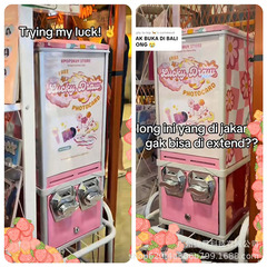 タトゥーvending machine kv 25タトゥーセルフ販売機コイン投入機外貨ダブルコイン口