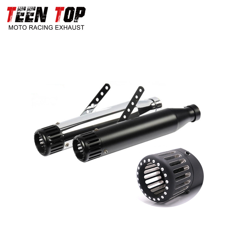 Retro Motorcycle Modified Exhaust Pipe Harley Triumph Climber Exhaust Pipe Vintage Exhaust Pipe Direct Connection