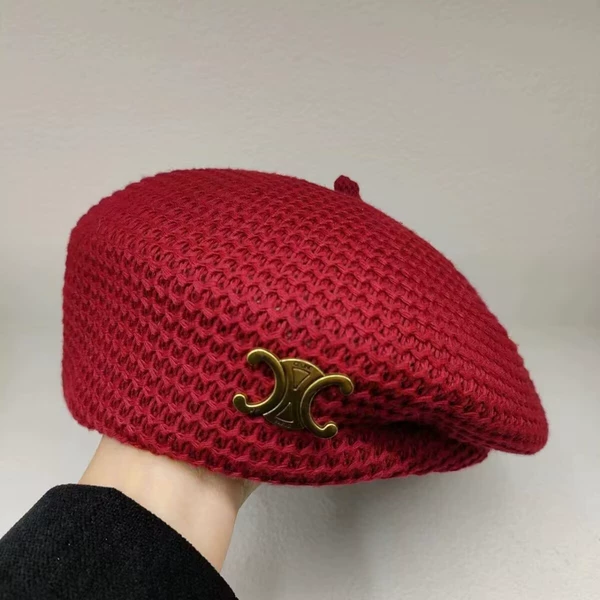 Breathable red beret