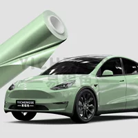 Оптовая продажа: Зеленая пленка для защиты автомобиля Dragon Cress TPU, пленка для защиты лакокрасочного покрытия PPF, пленка с эффектом смены цвета, антицарапинная пленка с самовосстановлением