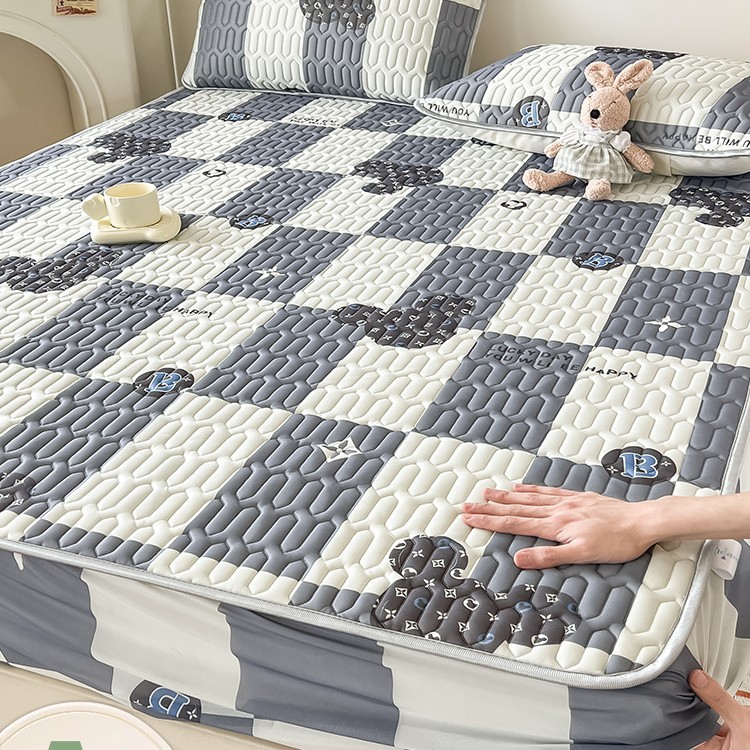 夏季乳胶凉席床笠单件冰丝床罩三件套席梦思床垫保护罩2025新款