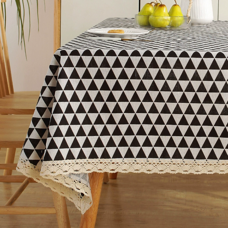 Ethnic retro rectangular cloth, boho style, cotton and linen, ethnic style