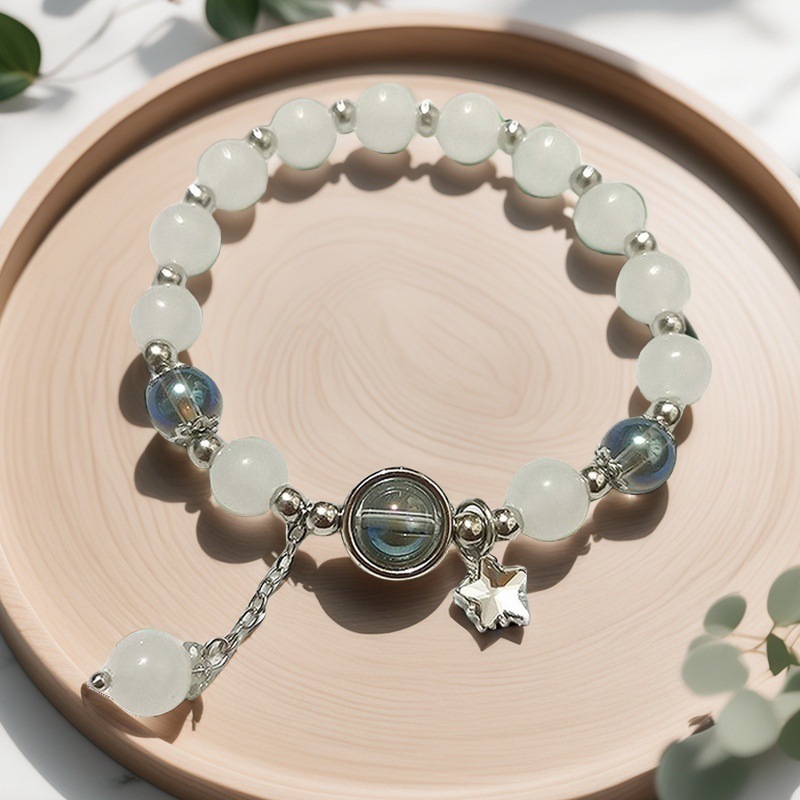 G19 오각별 회색 달빛 팔찌