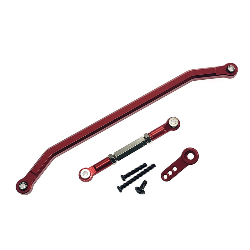 Mangniu 1/12 Mn128 Wrangler Remote Control Car Spare Parts Metal Upgrade Steering Pull Rod Steering Gear Arm