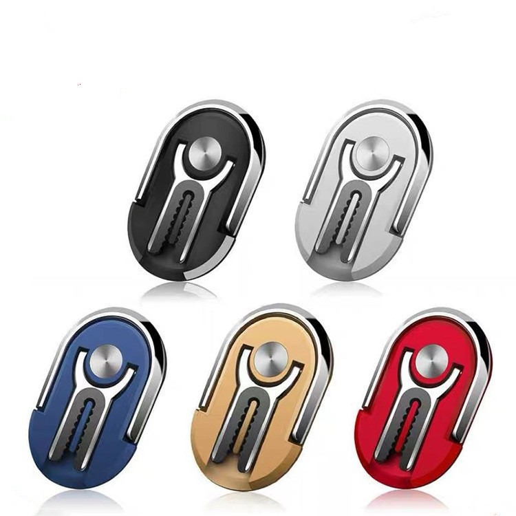 Salida de aire del coche soporte del teléfono móvil nuevo soporte de navegación del coche Aleación de plástico anillo de soporte de escritorio