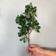 厂家现货批发仿真植物米兰叶松枝 新中式盆栽迎客松 园林装饰假花