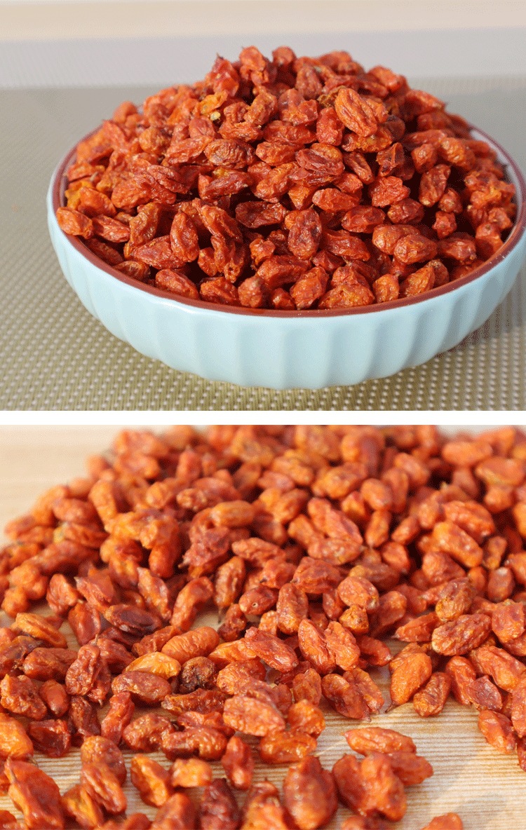 Sea Buckthorn Fruit Sha Ji 500g Wild Xinjiang Dried Berries for Tea Jam and Powder Making in use