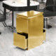 Double-sided four-drawn gold brushed anti-fingerprint