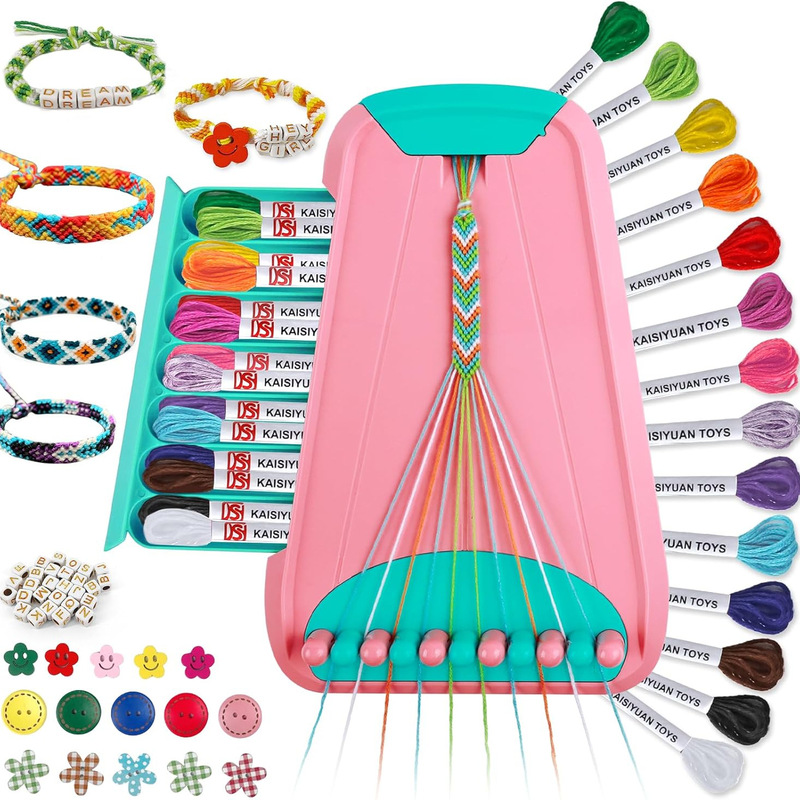 Cross-border Amazon Friendship Bracelet Woven Elastic DIY Friendship Girl's Fashion Bracelet Rope Cross-border Amazon Friendship Bracelet Woven Elastic DIY Friendship Girl's Fashion Bracelet Rope