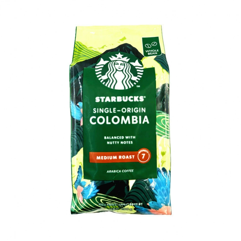 Кофейные зёрна Star/Buck Colombia Espresso обжаренные кофейные зёрна 200 г обжаренный чёрный кофе оптом