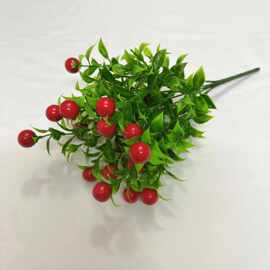 假花仿真花束塑料泡沫果 红果 发财果 富贵果家居装饰