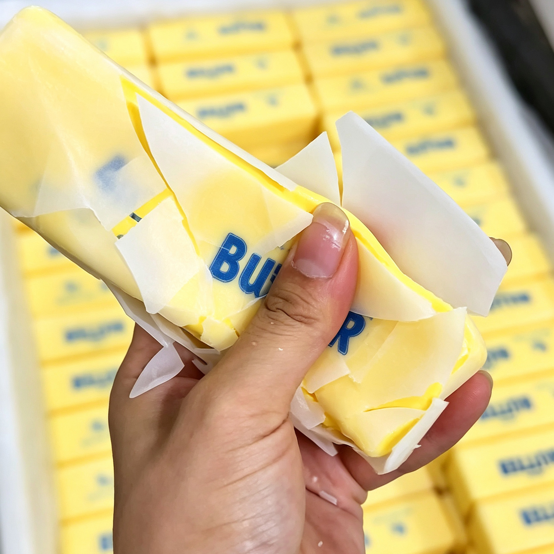 Popular Crispy Butter Stick Squishy Toy, Slow Rebound, Super Soft, Finger-Sucking Stress Relief Toy Wholesale
