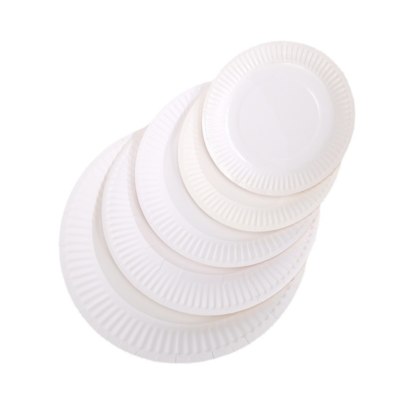 Plato de pastel plato de cena desechable pastel de cumpleaños vajilla plato de papel actividad ensayo a granel papel pintura placa al por mayor transfronteriza