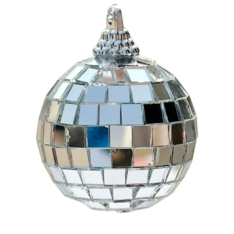 Шар зеркальная диско-м ball, серебряная мозаичная сфера, ручная работа для вечеринки и свадьбы, украшение сцены, разные размеры