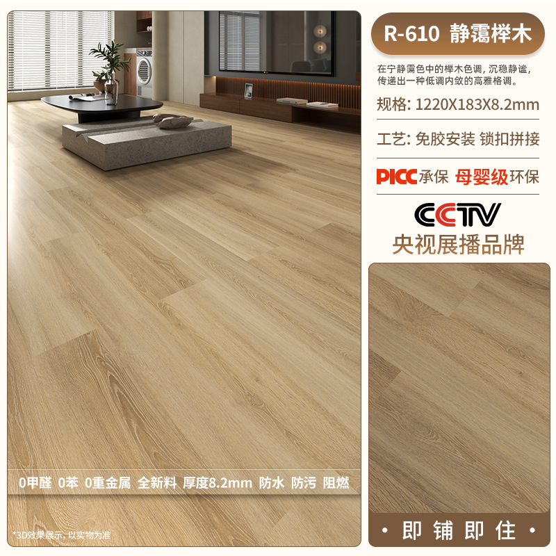 R610- (6.2mm thickness + 2mm silent pad)