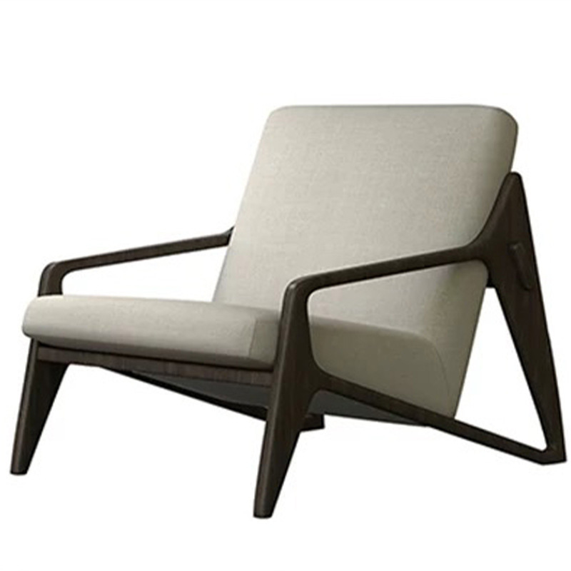 Sofá al aire libre resort de aluminio diseñador balcón hotel club sala de ocio silla de muebles de viento tranquilo