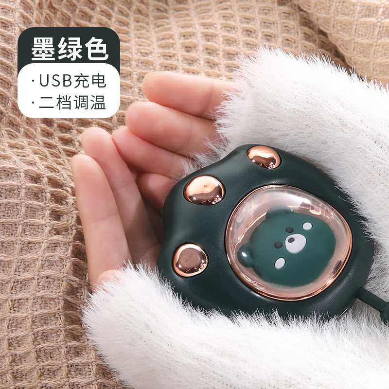漫画猫の爪型ハンドウォーマー 女の子向け ポータブル充電式 ハンドウォーマー 会社開業記念品 ロゴ入りギフト|undefined
