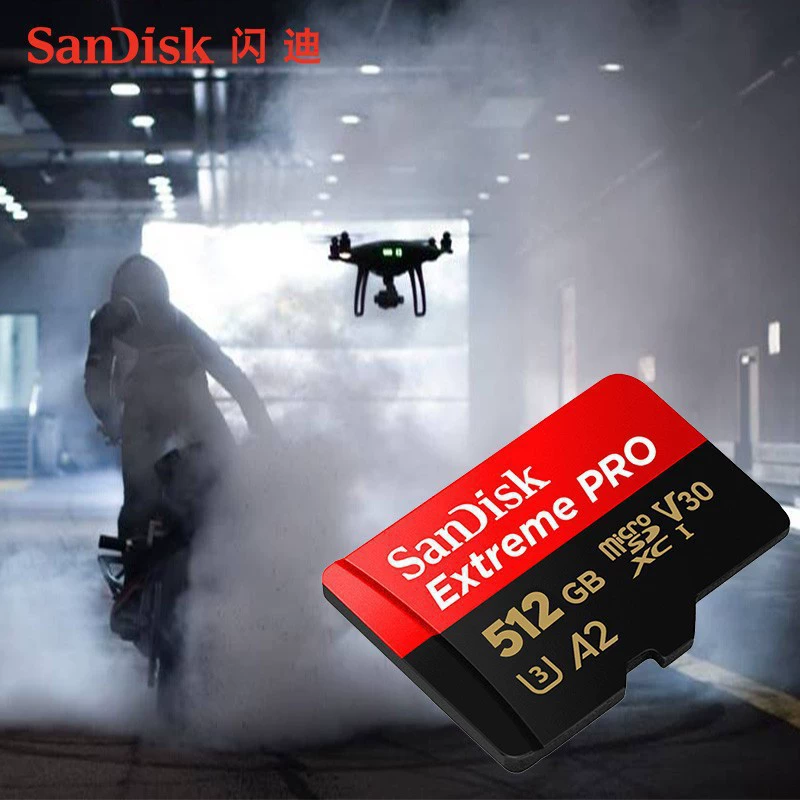 SanDisk, Tom Ford, карта памяти для камеры, совместимое хранилище для беспилотников, 512 ГБ