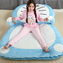 顺绮利懒人榻榻米家用加厚卡通坐垫懒人睡袋儿单单双人床龙猫拆叠
