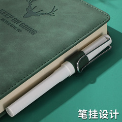 Thick and stylish A5 notebook, business simple ultra-thick notebook, retro literary student notebook, wholesale notebooks
