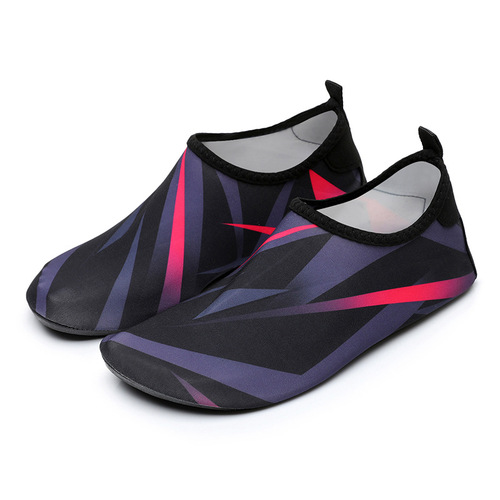 Beach shoes for men and women, diving snorkeling outdoor water-wading hiking river trekking swimming shoes, soft shoes with non-slip and cut-resistant features, barefoot skin-friendly socks.