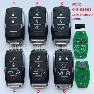 Oht-4882056 Smart Car Key for 2019-2020 Dodge Ram 1500 Pickup 4A 433