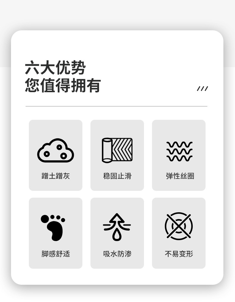 Universal Pvc Car Floor Mats, Encrypted Flat-Bottomed Wire Loop Roll Material, Can Be Cut, Non-Slip, Thickened, Waterproof Mats for Cross-Border Sales