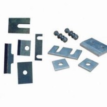 厂家出售 行车压板钢轨固定连接板铁路轨道双孔压板行吊轨道压板