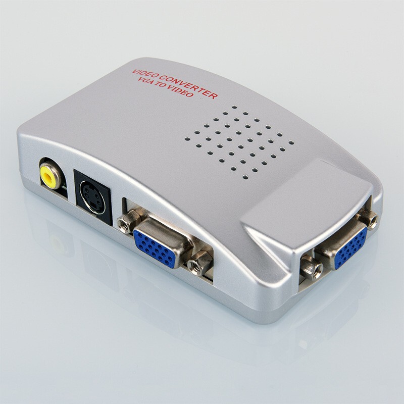 AV VGAビデオ変換器RCA変換器AV TO VGA VGA TO AV変換器|undefined
