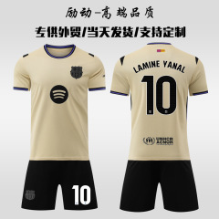 2526 レトロ 10 メッシ No.19 アマール ジャージ スポーツ ユニフォーム ドラゴン バルセロナ スペシャル エディション サッカー ユニフォーム セット
