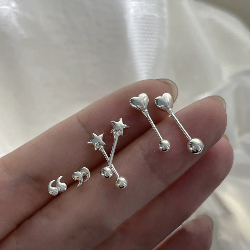 Earrings, high-quality style, new collection