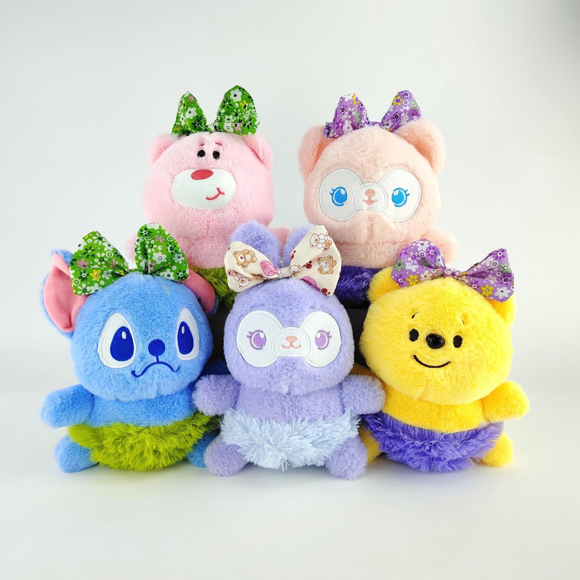 Muñeca de peluche de tigre para máquina de garra o puesto, juguete pequeño, regalo para bodas, para lanzar en celebraciones.