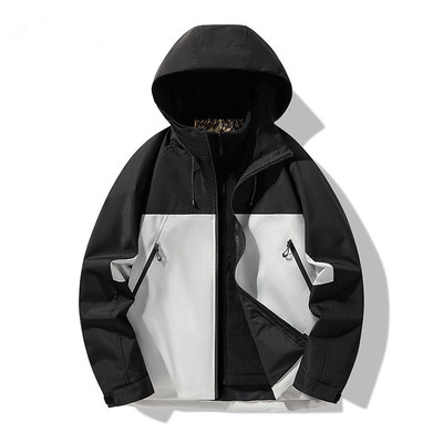 2025新款冲锋衣休闲百搭夹克男女同款高档风衣时尚运动外套