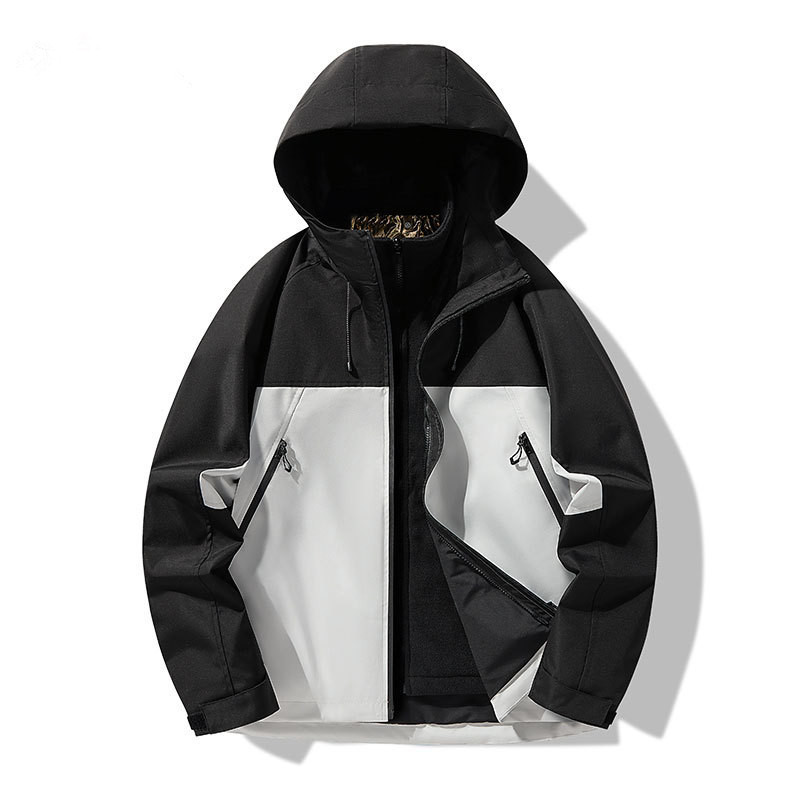 2025新款冲锋衣休闲百搭夹克男女同款高档风衣时尚运动外套