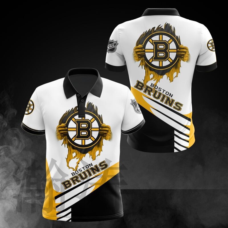 Foreign Trade Cross-border 2024NHL Europe and America New Rugby Shirt Team 3D Digital Printing Polo Shirt Short-sleeved T-shirt