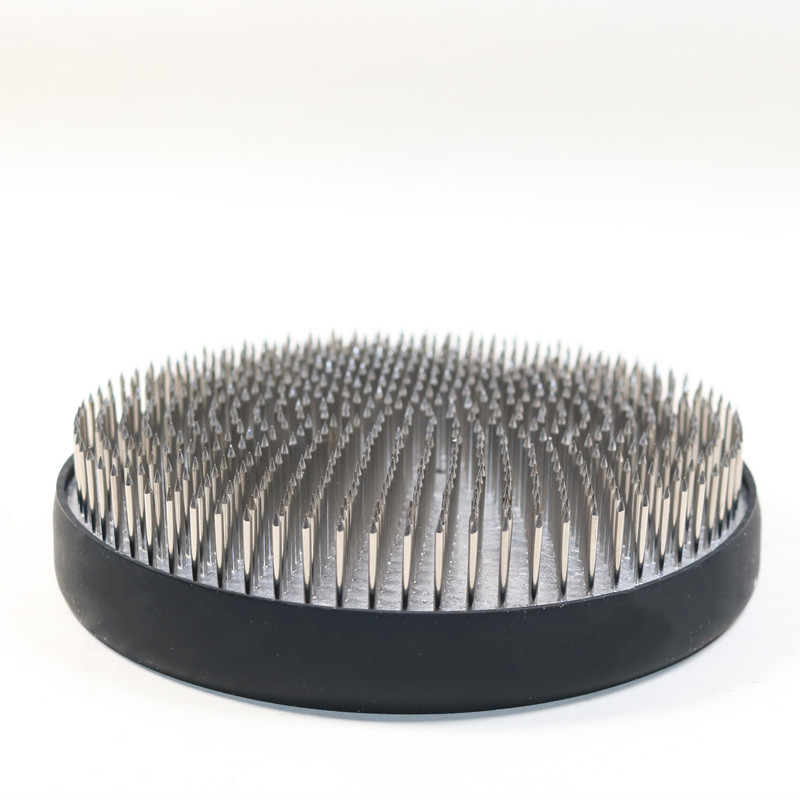 Jianshan arreglo floral japonés base del recipiente japonés Jianshan arreglo floral artefacto aguja montaña Zen arreglo floral flor camino herramienta floral