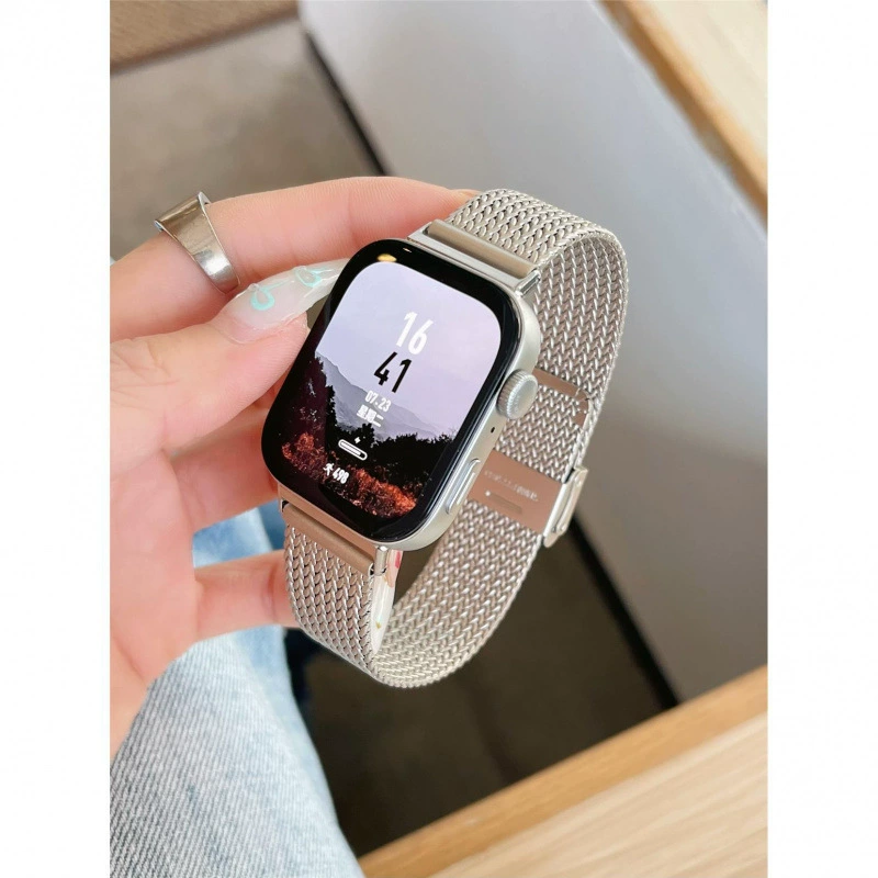 Совместимый магнитный блок для AppleWatch Карта Блок Блок S10 Apple Watch нержавеющая сталь Strive IWATCHS9