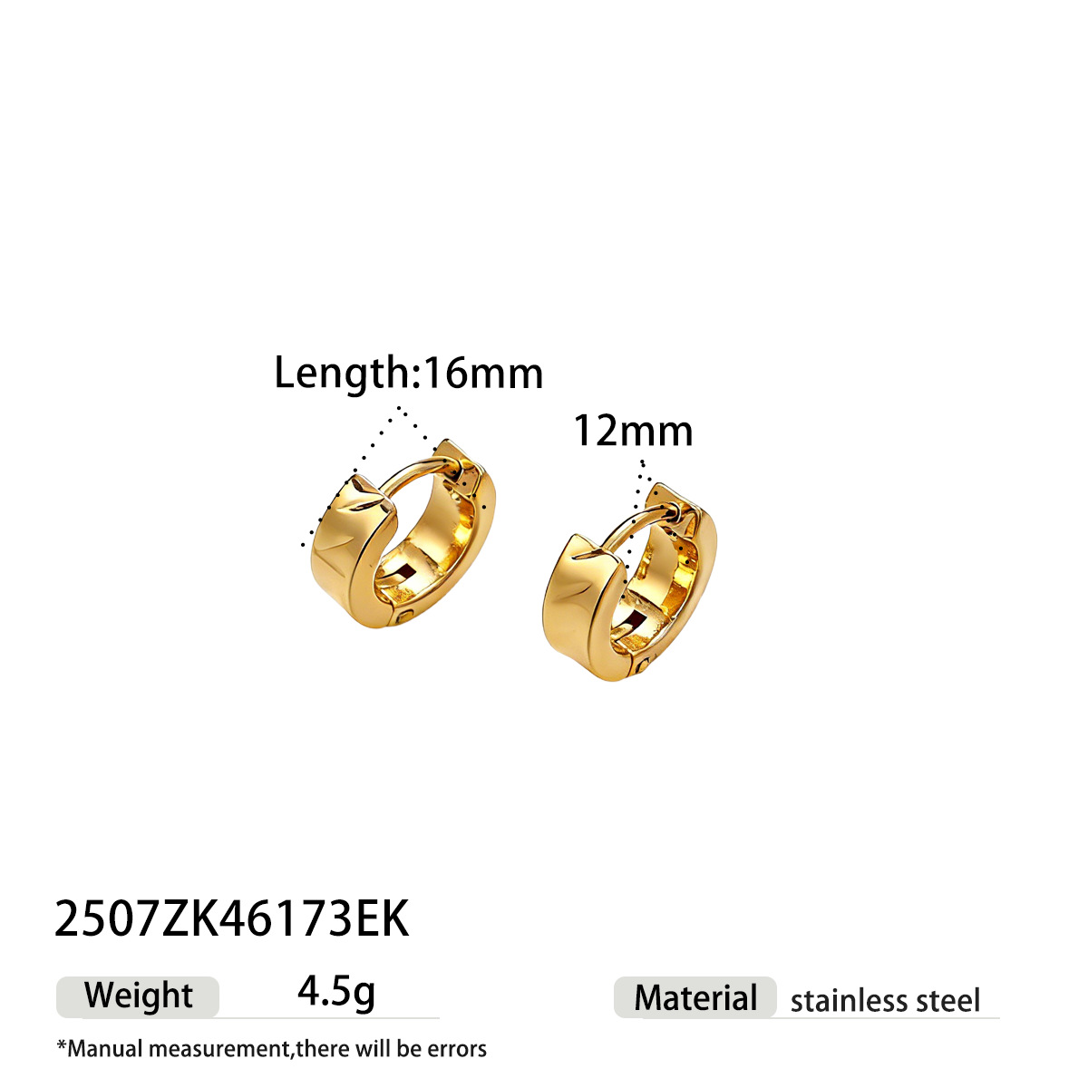 TENA Europa y los Estados Unidos venta transfronteriza aretes de acero de titanio ligero lujo alto sentido de moda personalidad de acero inoxidable joyas de orejas